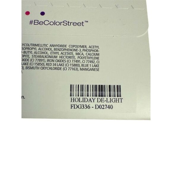 Color Street Holiday De Light Nail Polish Strips 16 Count - Picture 2 of 6